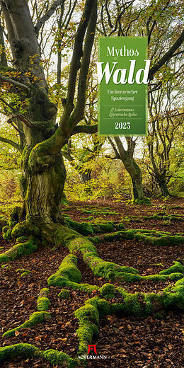 Kalender Mythos Wald - Literatur-Kalender 2023 von Ackermann Kunstverlag