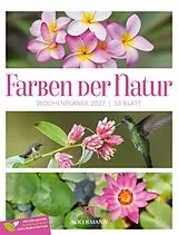 Kalender Farben der Natur Wochenplaner Kalender 2027 von Ackermann Kunstverlag GmbH