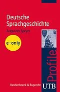 E-Book (pdf) Deutsche Sprachgeschichte von Augustin Speyer