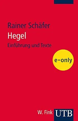 E-Book (pdf) Hegel von Rainer Schäfer