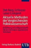 E-Book (pdf) Aktuelle Methoden der Vergleichenden Politikwissenschaft von Dirk Berg-Schlosser, Lasse Cronqvist