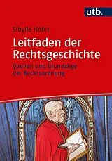 E-Book (pdf) Leitfaden der Rechtsgeschichte von Sibylle Hofer