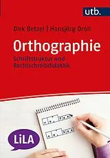 E-Book (pdf) Orthographie von Dirk Betzel, Hansjörg Droll
