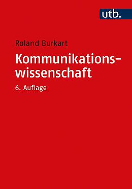 E-Book (pdf) Kommunikationswissenschaft von Roland Burkart