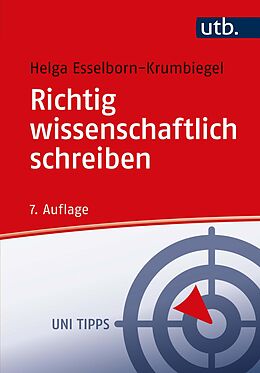 E-Book (pdf) Richtig wissenschaftlich schreiben von Helga Esselborn-Krumbiegel