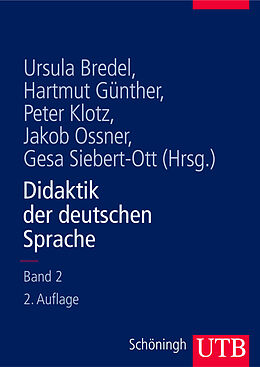 E-Book (pdf) Didaktik der deutschen Sprache - Band 2 von 