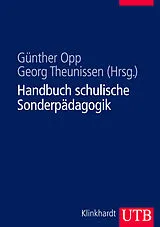 E-Book (pdf) Handbuch schulische Sonderpädagogik von 