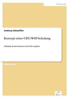 Konzept einer CBT-/WBT-Schulung