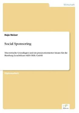 Kartonierter Einband Social Sponsoring von Hajo Neiser