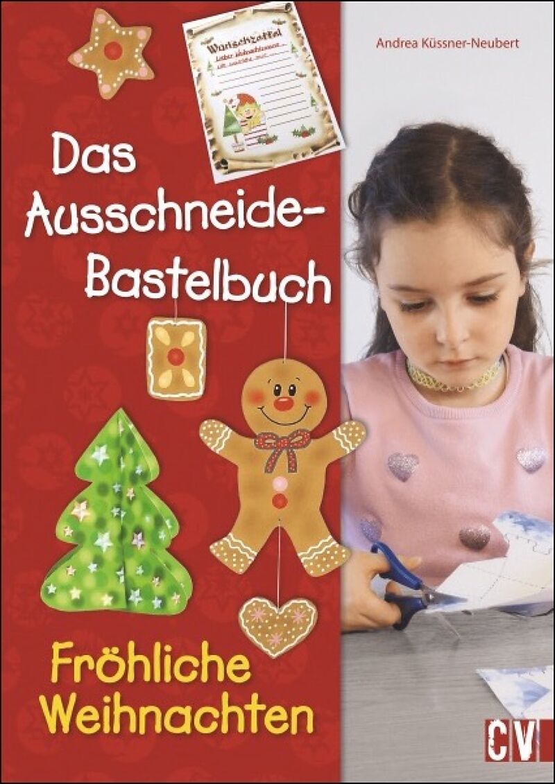 Ausschneidebastelbuch Fröhliche Weihnachten