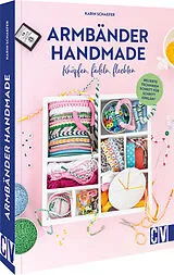 Kartonierter Einband Armbänder handmade von Karin Schaefer