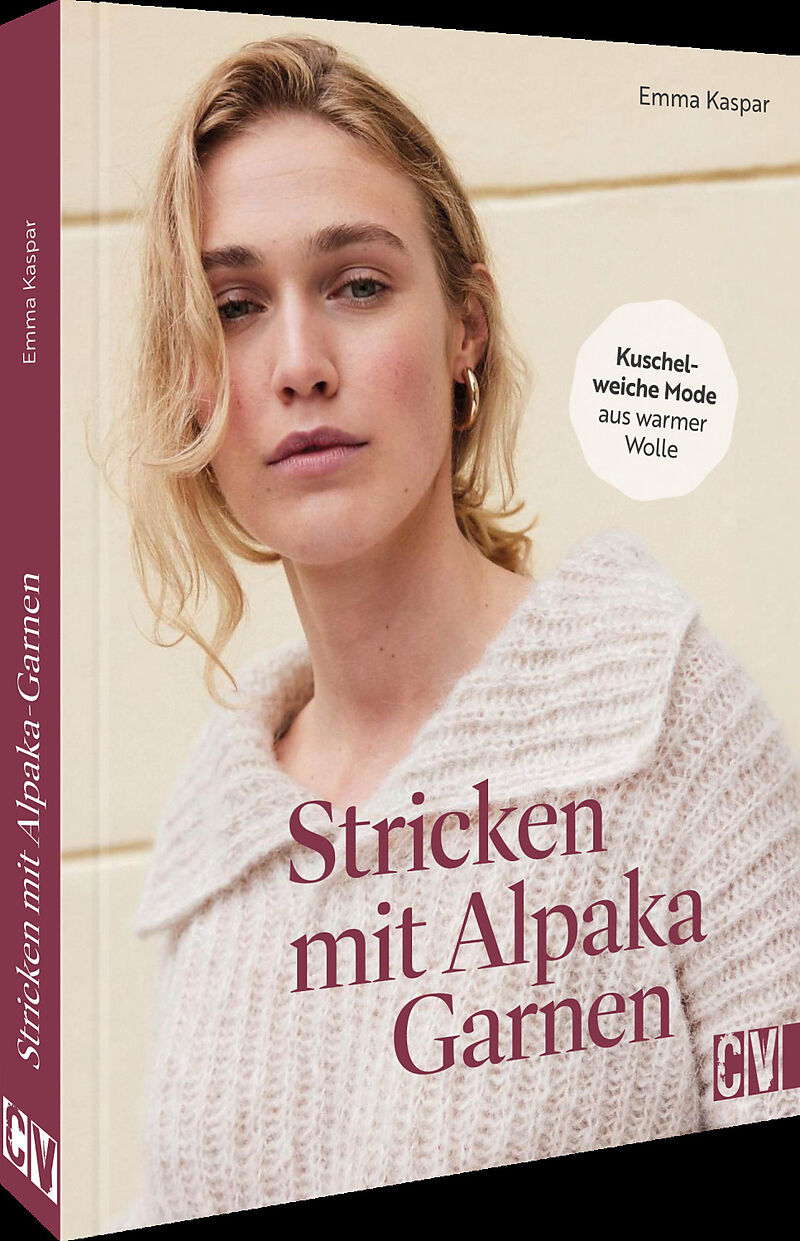 Stricken mit Alpaka-Garnen