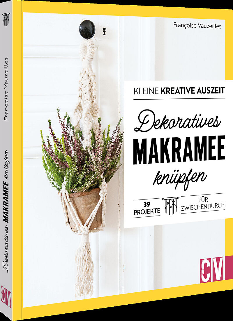 Kleine kreative Auszeit: Dekoratives Makramee knüpfen