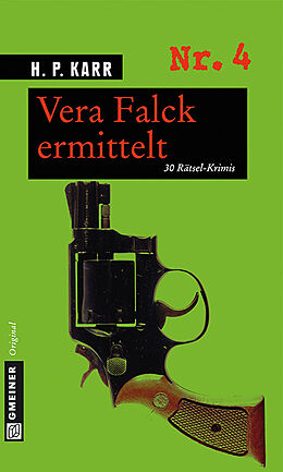 Kartonierter Einband Vera Falck ermittelt von H. P. Karr