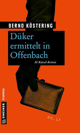 E-Book (pdf) Düker ermittelt in Offenbach von Bernd Köstering