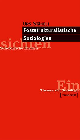 E-Book (pdf) Poststrukturalistische Soziologien von Urs Stäheli