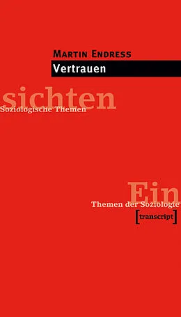 E-Book (pdf) Vertrauen von Martin Endreß