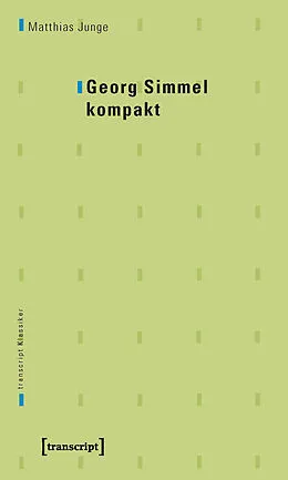 E-Book (pdf) Georg Simmel kompakt von Matthias Junge