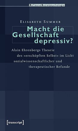 E-Book (pdf) Macht die Gesellschaft depressiv? von Elisabeth Summer