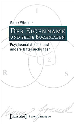E-Book (pdf) Der Eigenname und seine Buchstaben von Peter Widmer