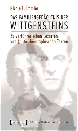 E-Book (pdf) Das Familiengedächtnis der Wittgensteins von Nicole L. Immler