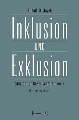 E-Book (pdf) Inklusion und Exklusion von Rudolf Stichweh