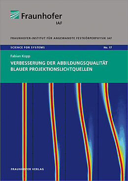 Kartonierter Einband Verbesserung der Abbildungsqualität blauer Projektionslichtquellen von Fabian Kopp