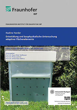 Kartonierter Einband Entwicklung und bauphysikalische Untersuchung adaptiver Flächenelemente von Nadine Harder