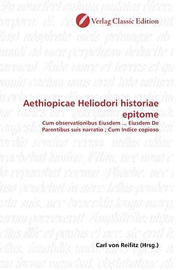 Kartonierter Einband Aethiopicae Heliodori historiae epitome von 