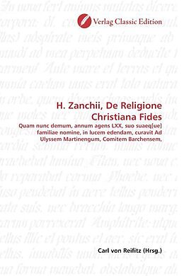 Kartonierter Einband H. Zanchii, De Religione Christiana Fides von 