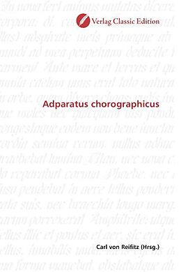 Kartonierter Einband Adparatus chorographicus von 