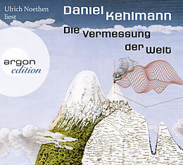 Audio CD (CD/SACD) Die Vermessung der Welt von Daniel Kehlmann