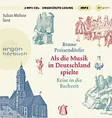 Audio CD (CD/SACD) Als die Musik in Deutschland spielte von Bruno Preisendörfer