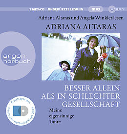 Audio CD (CD/SACD) Besser allein als in schlechter Gesellschaft von Adriana Altaras