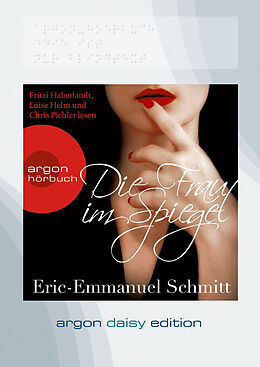 Audio CD (CD/SACD) Die Frau im Spiegel (DAISY Edition) von Eric-Emmanuel Schmitt