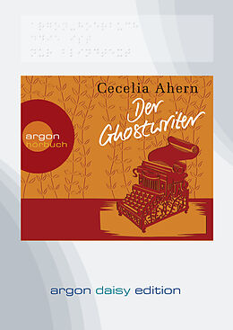 Audio CD (CD/SACD) Der Ghostwriter (DAISY Edition) von Cecelia Ahern