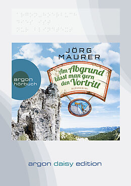 Audio CD (CD/SACD) Am Abgrund lässt man gern den Vortritt (DAISY Edition) von Jörg Maurer
