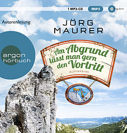 Audio CD (CD/SACD) Am Abgrund lässt man gern den Vortritt von Jörg Maurer