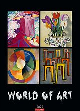 Kalender World of Art Kalender 2025 von Hilma af Klint, Jawlensky/Klee, Paul u a Klee