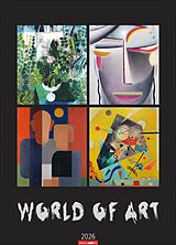 Kalender World of Art Kalender 2026 von Hilma af Klint, Alexej von Jawlensky, Paul u a Klee