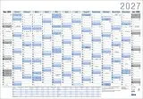 Kalender Wandplaner Neutral 2027 von 