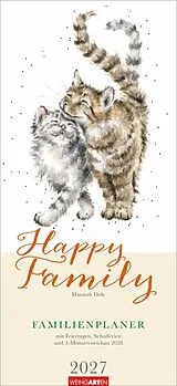 Kalender Happy Family Familienplaner 2027 von Hannah Dale
