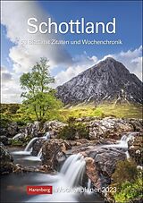 Kalender Schottland Wochenplaner 2023 von Christian Müringer