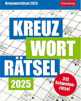Kalender (Kal) Kreuzworträtsel Tagesabreißkalender 2025 von Stefan Krüger