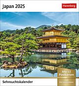 Kalender (Kal) Japan Sehnsuchtskalender 2025 - Wochenkalender mit 53 Postkarten von 