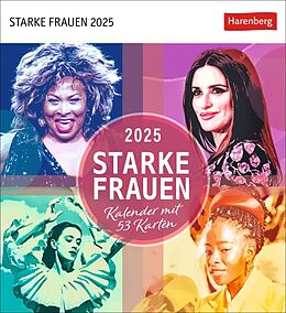 Kalender Starke Frauen Postkartenkalender 2025 - Kalender mit 53 Karten von 