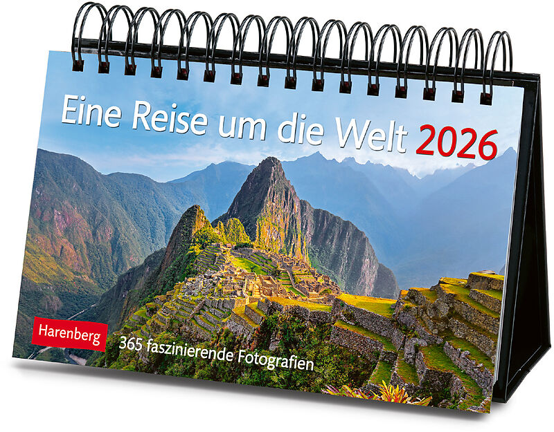 Eine Reise um die Welt Premiumkalender 2026 - 365 faszinierende Fotografien