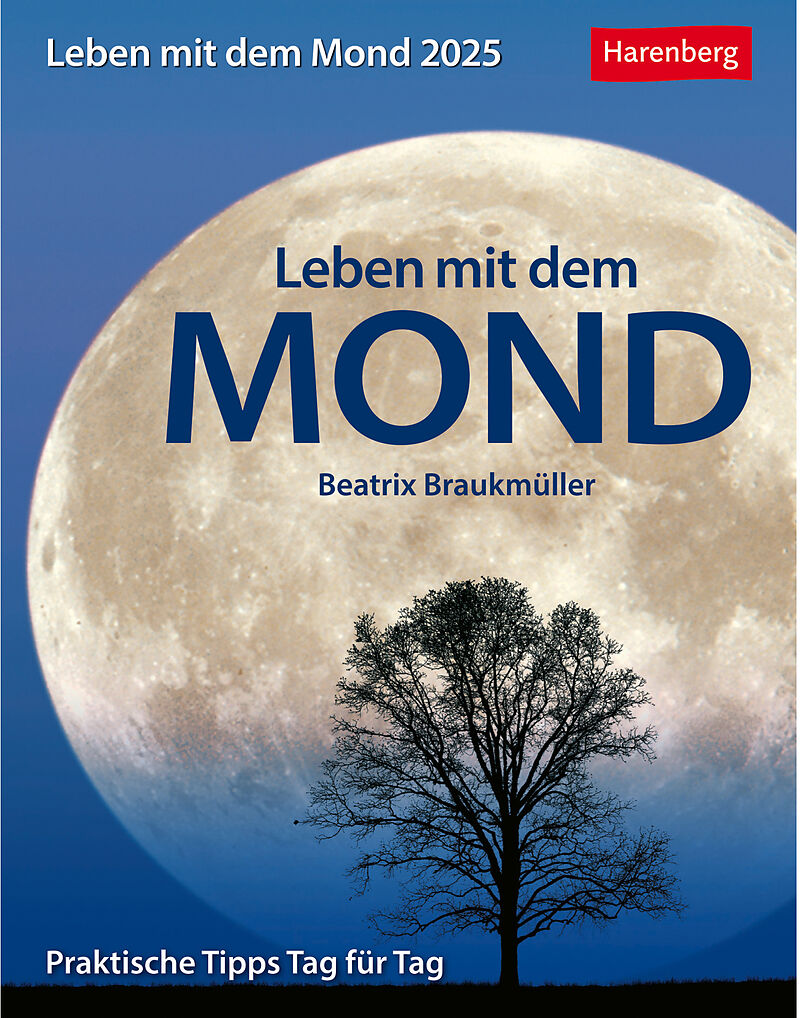 Leben mit dem Mond Tagesabreißkalender 2026 - Praktische Tipps Tag für Tag