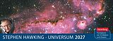 Spiralbindung Stephen Hawking Universum Premium-Tischplaner 2027 - Wochenkalender mit 53 Bildern und Zitaten von Stephen Hawking