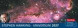 Kalender Stephen Hawking Universum Premium-Tischplaner 2027 - Wochenkalender mit 53 Bildern und Zitaten von Stephen Hawking